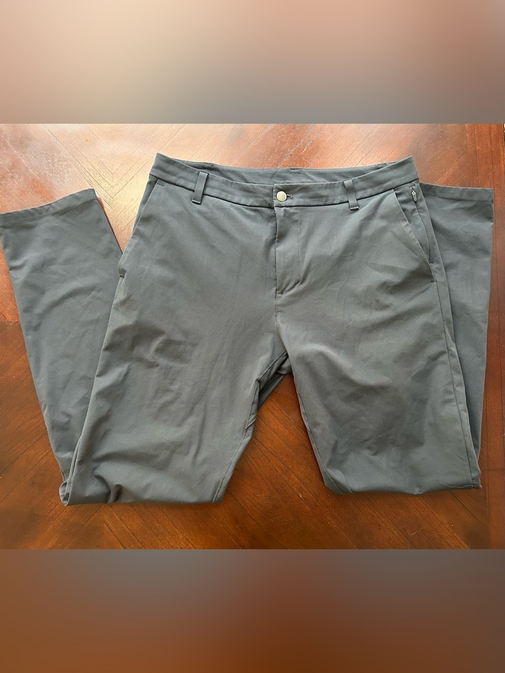 lululemon athletica Men's Slim Chino Pants - Charcoal size 34
